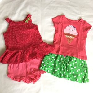 4 pieces of 3Y girl clothes